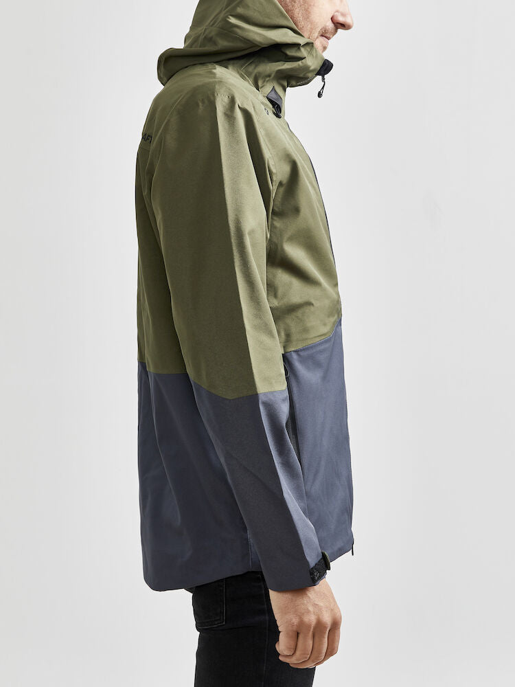 Block shell jacket // Unisex