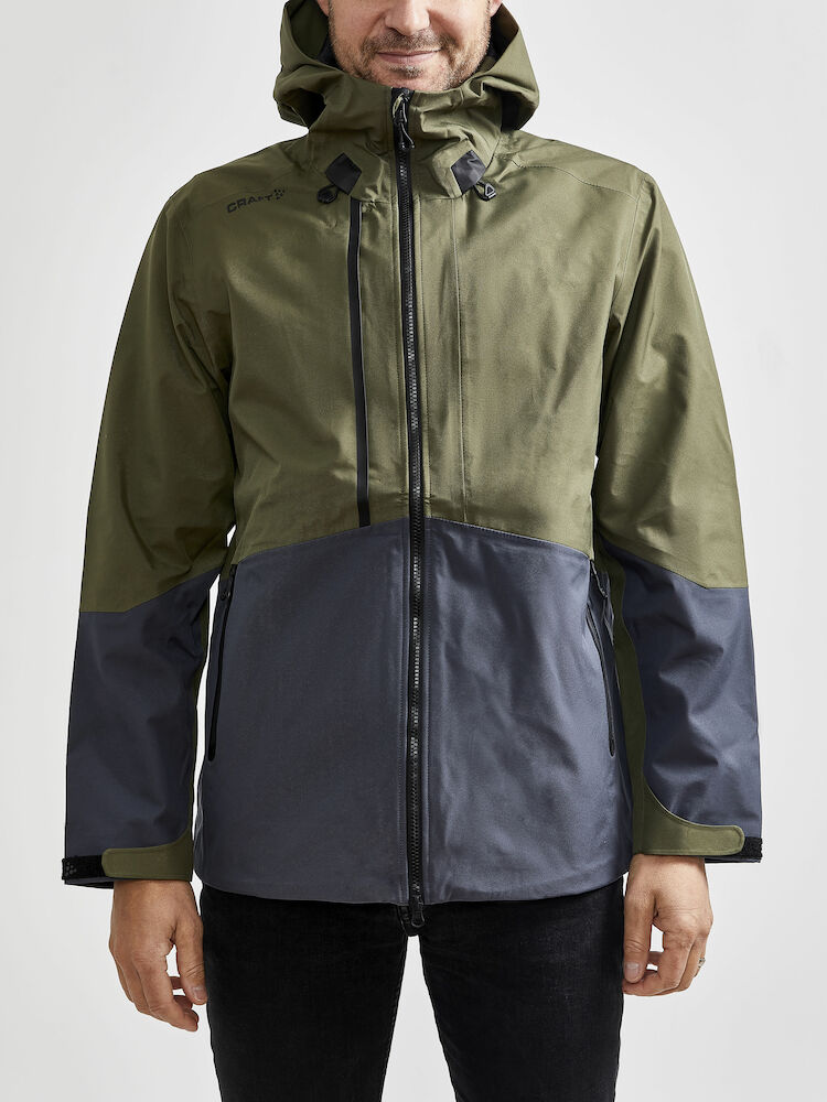 Block shell jacket // Unisex