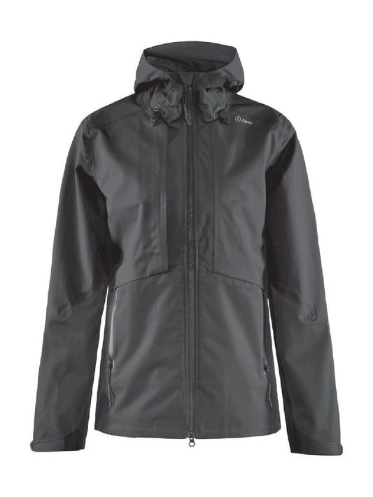 Block shell jacket // Woman // Black