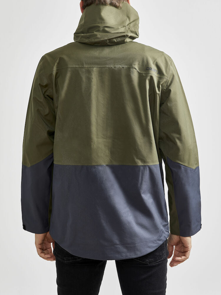 Block shell jacket // Men